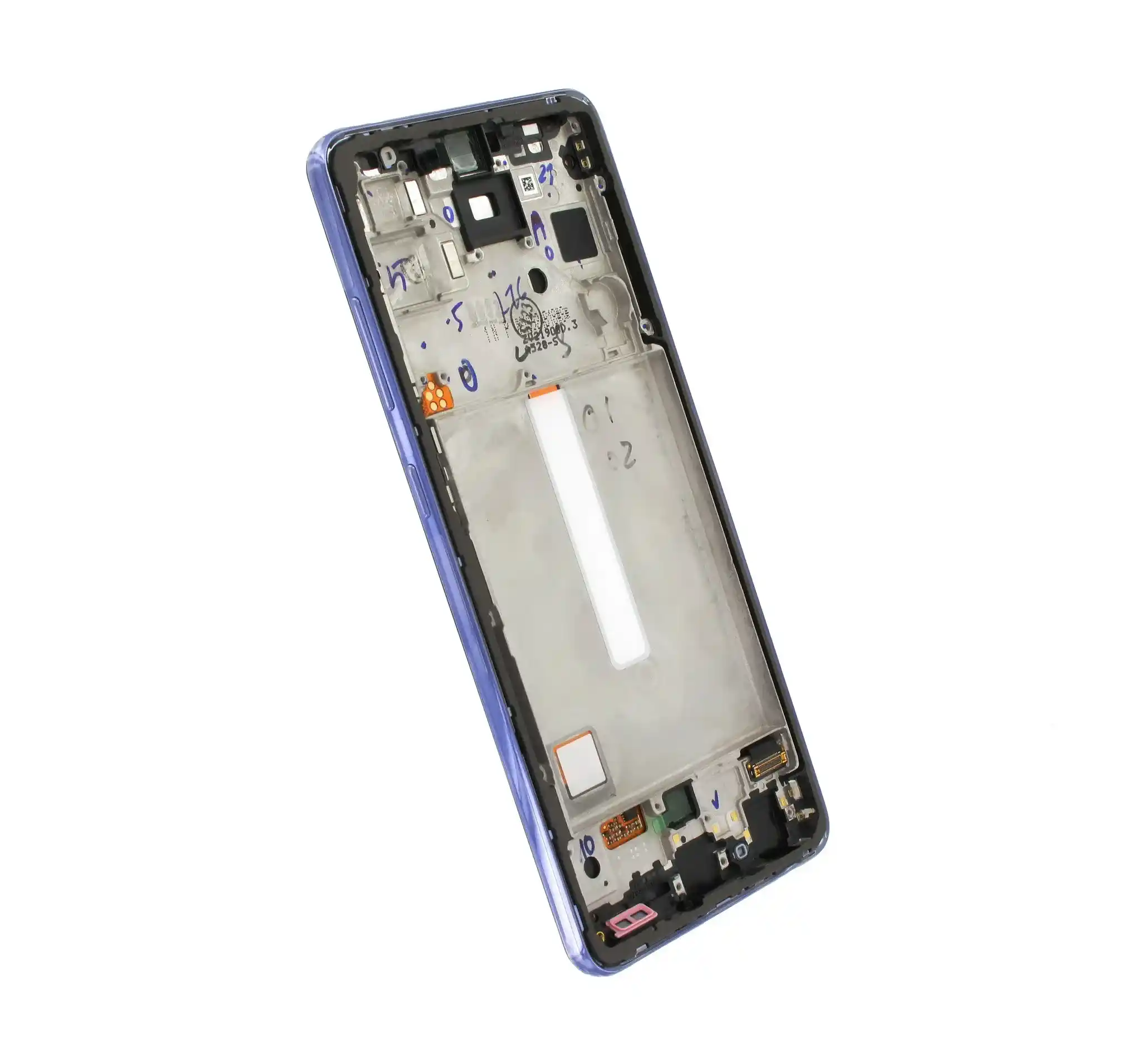 Ecran display cu rama Samsung A52s 5G (A528), Violet (Original Service Pack) [2]