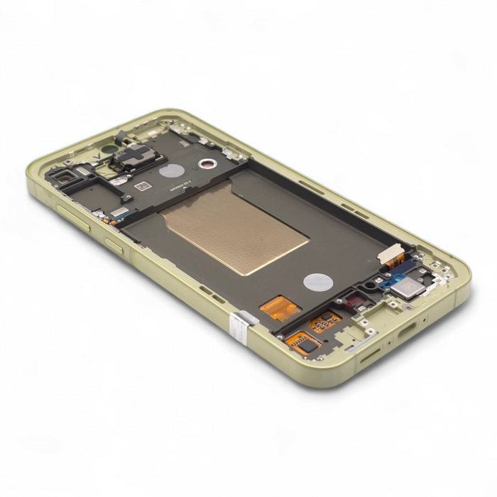 Ecran display cu rama Samsung A55 5G (A556), Lemon / Yellow (Original Service Pack) [2]