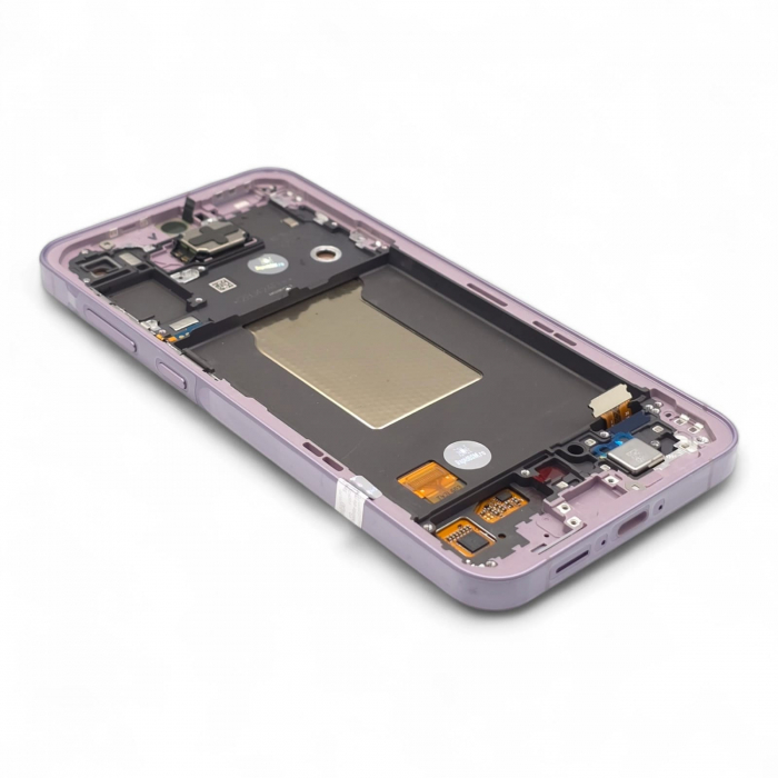 Ecran display cu rama Samsung A55 5G (A556), Lilac / Lavender (Original Service Pack) [2]
