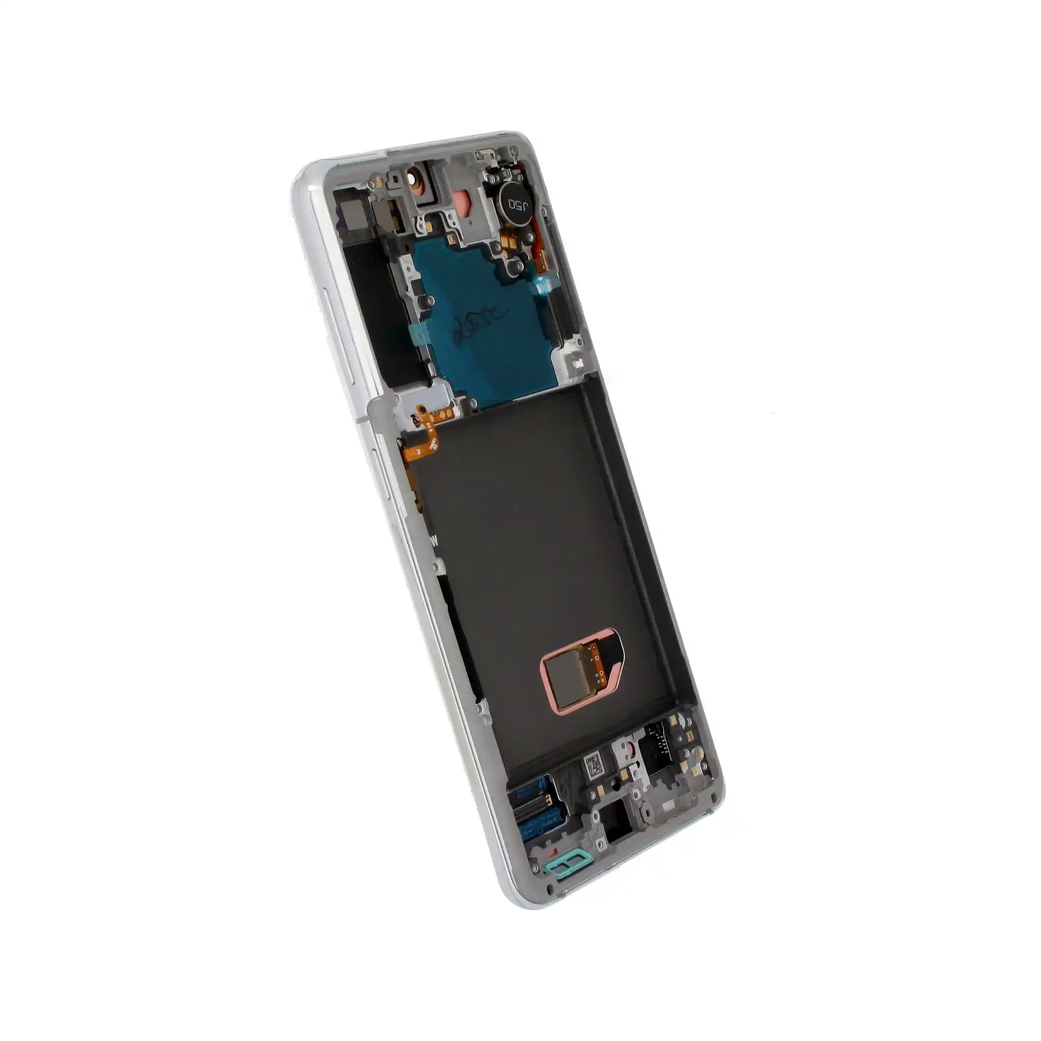 Ecran display cu rama Samsung S21 5G (G991), Phantom White (Original Service Pack) [2]