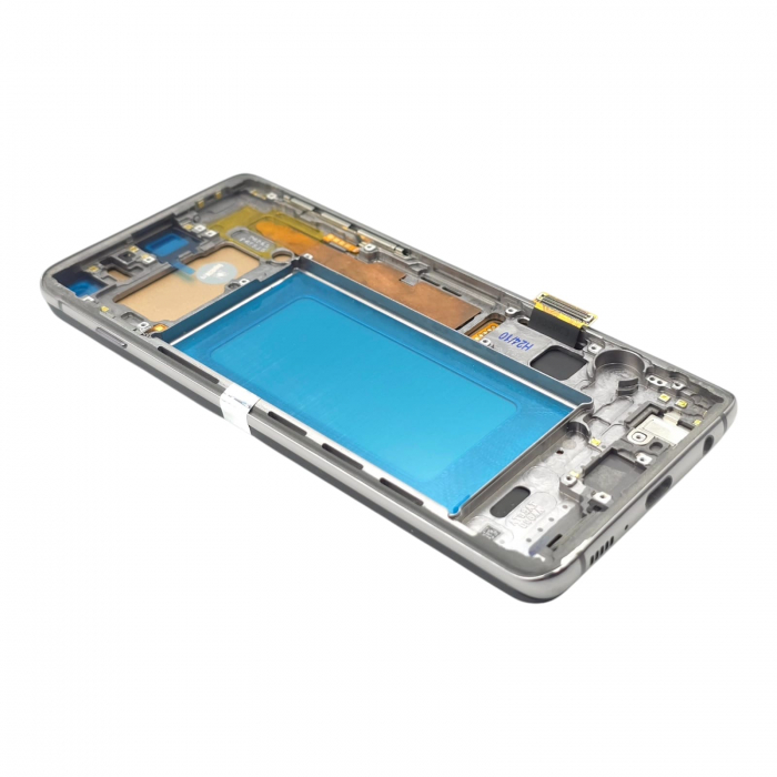 Display compatibil Samsung S10 (G973), Negru, INCELL - cu Rama [2]