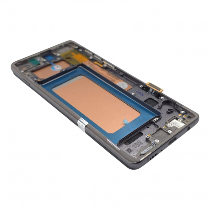 Display compatibil Samsung S10 Plus (G975) Gri, INCELL - cu Rama [2]