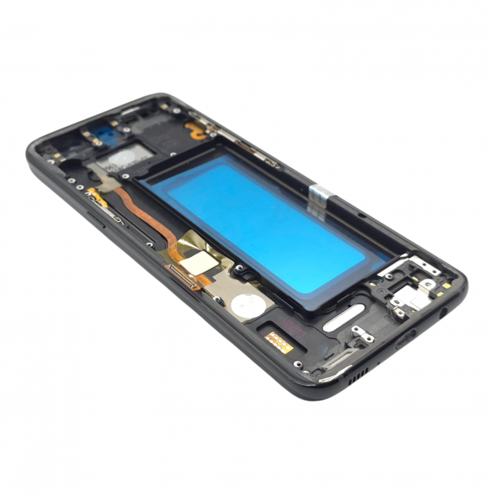 Display compatibil Samsung S8 (G950), Negru, INCELL - cu Rama [2]