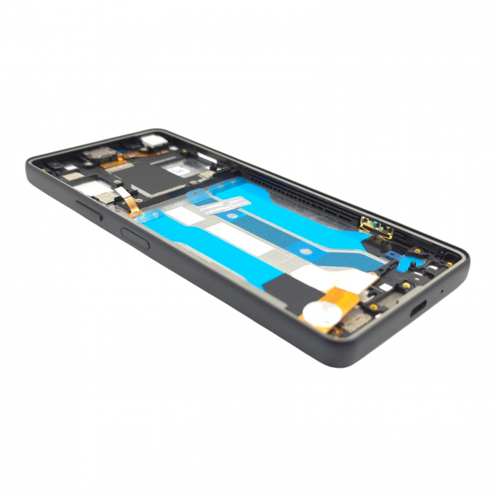 Ecran display cu rama Sony Xperia 10 V, Negru (Original Service Pack) [2]