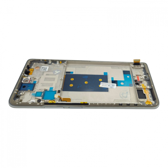 Ecran display cu rama Xiaomi 11T / 11T Pro, silver (Original Service Pack) [3]