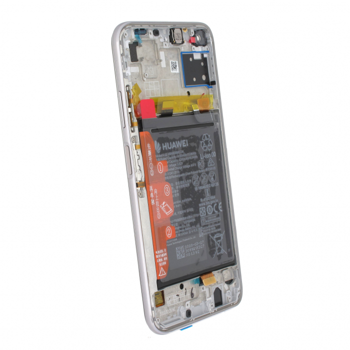 Ecran Display Huawei P40 Lite cu Rama cu Acumulator breathing crystal 02353KFV (Original Service Pack) [2]