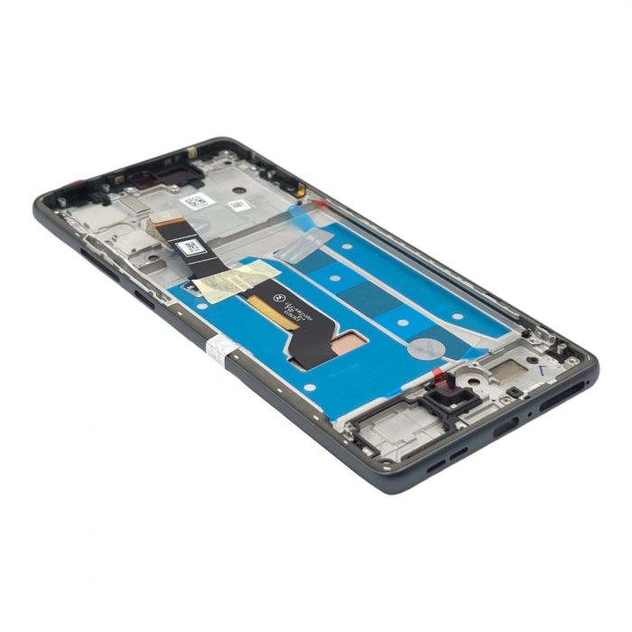 Ecran display Motorola Moto G85 5G (XT2427) cu rama, Negru (Original Service Pack) [2]