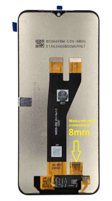 Display compatibil Samsung A14 5G (A146P) / CONECTOR MIC [2]