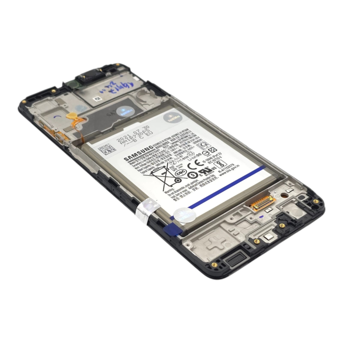 Ecran display Samsung A22 4G (A225) cu rama si acumulator (Original Service Pack) [2]