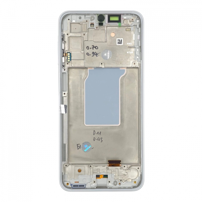 Ecran display Samsung A26 5G (A266) cu rama, alb (Original Service Pack) [1]