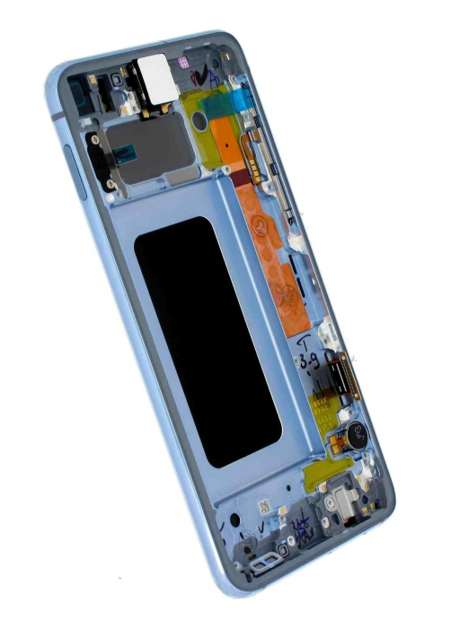 Ecran display Samsung cu rama S10e (G970), Prism Blue (Original Service Pack) [3]