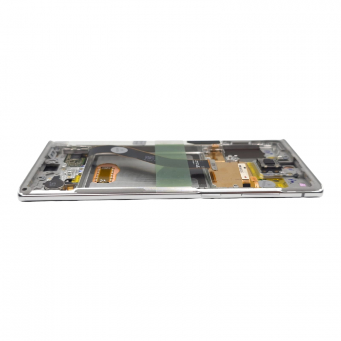 Ecran display Samsung Note 10 (N970) Aura White, cu rama (Original Service Pack) [4]