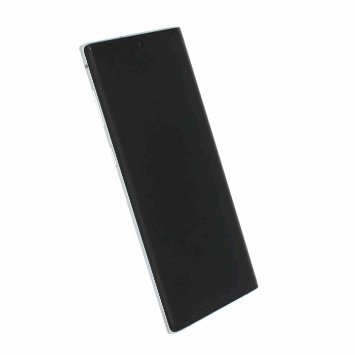 Ecran display Samsung Note 10 (N970) Aura White, cu rama si acumulator (Original Service Pack) [3]