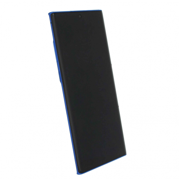 Ecran display Samsung Note 10 Plus (N975/ N976) Aura Blue, cu rama (Original Service Pack) [3]