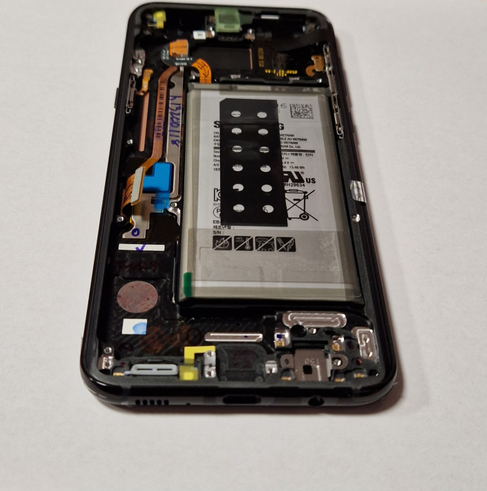 Ecran display Samsung S8 Plus (G955) Negru cu rama si baterie (Original Service Pack) [2]