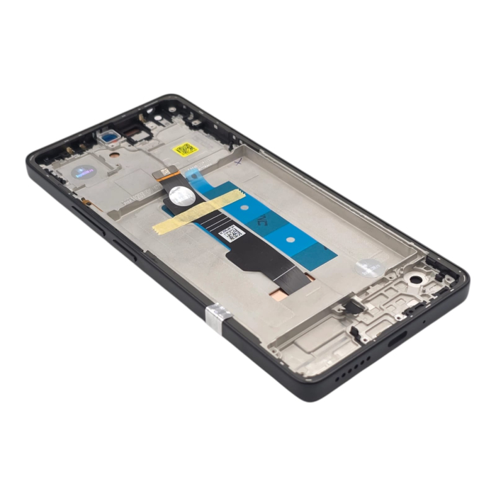 Ecran display Xiaomi Redmi Note 14S, Negru, cu rama (Original Service Pack) [2]