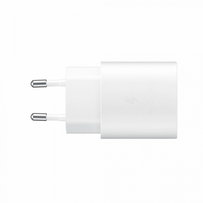 Incarcator retea Original Samsung super fast charging, 25W, USB C, Alb EP-T2510NWEGWW [5]