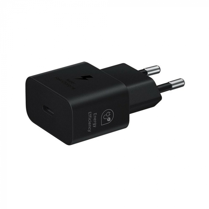 Incarcator retea Original Samsung super fast charging, 25W, USB C, Negru EP-T2510NBEGWW [5]