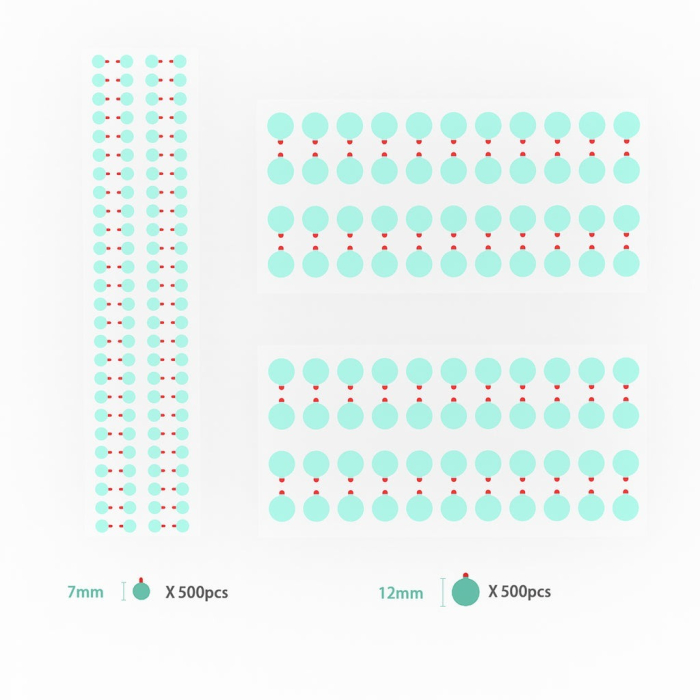 Set 1000 bucati adeziv protectie camera telefon 2UUL DA30 [2]