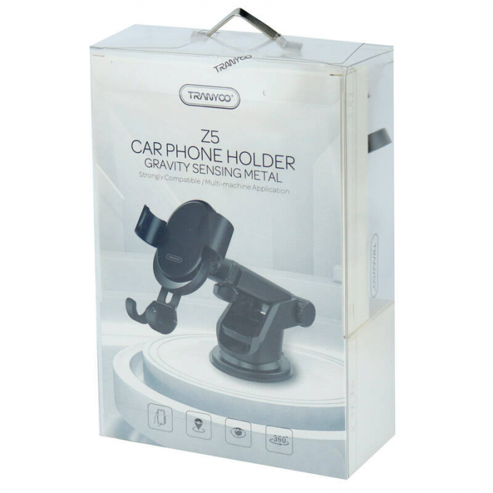 Suport auto telefon cu ventuza Tranyoo Z5 regalbil, Car Holder [2]