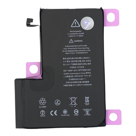 Acumulator compatibil iPhone 12 Pro Max - High Capacity, Diagnostic - Sanatate 100% [2]