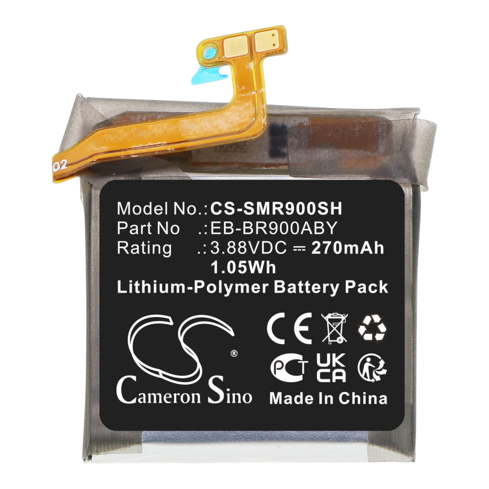 Acumulator compatibil Samsung Galaxy Watch5 40mm, 270mAh, EB-BR900ABY [0]
