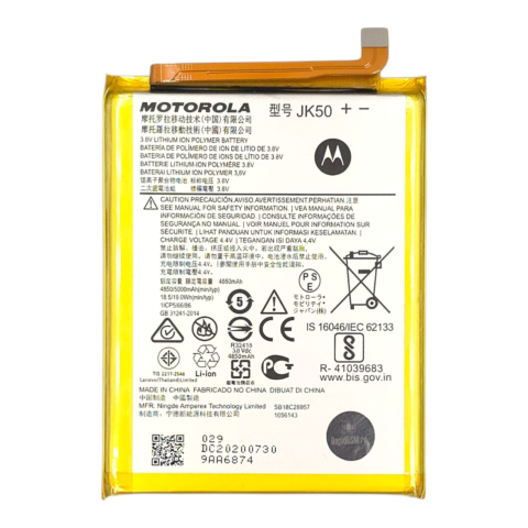 Acumulatori - Acumulator Motorola G10/ G20/ G30/ G50/ E7 Power/ G9 Play/ G8 Power Lite/ E7 Plus/ G7 Power/ Defy/ One Fusion (JK50) (Original Service Pack)