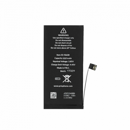 Acumulator Prio compatibil cu iPhone 12 Mini, banda adeziva inclusa (Universal APN) [1]