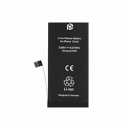 Acumulatori - Acumulator Prio compatibil cu iPhone 12 Mini, banda adeziva inclusa (Universal APN)