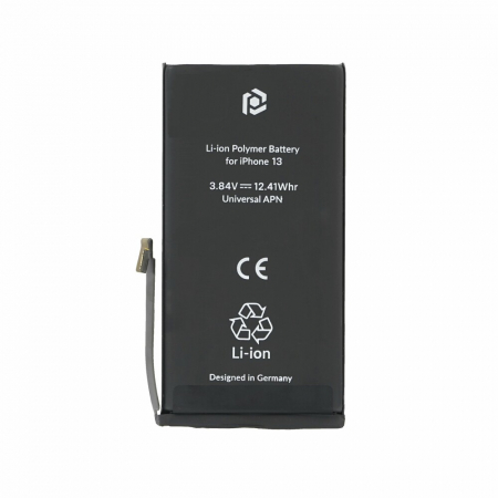 Acumulatori - Acumulator Prio compatibil cu iPhone 13, banda adeziva inclusa (Universal APN)