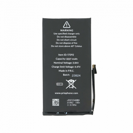 Acumulator Prio compatibil cu iPhone 13, banda adeziva inclusa (Universal APN) [1]