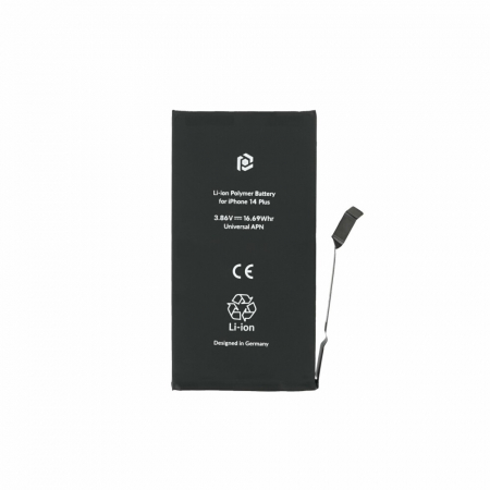 Acumulatori - Acumulator Prio compatibil cu iPhone 14 Plus, banda adeziva inclusa (Universal APN)