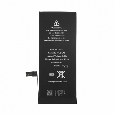 Acumulator Prio compatibil cu iPhone 7, banda adeziva inclusa (Universal APN) [1]