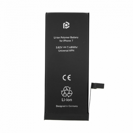 Acumulatori - Acumulator Prio compatibil cu iPhone 7, banda adeziva inclusa (Universal APN)