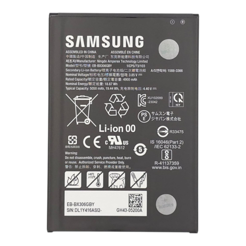 Acumulatori - Acumulator Samsung Galaxy Tab Active5 (X306) (Original Service Pack)