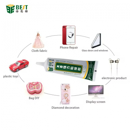 Adeziv pentru lipit ecran display BST-X8, transparent, 110ml [3]