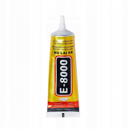 Scule Service GSM - Adeziv pentru lipit ecran display E-8000, Transparent, 110 ml