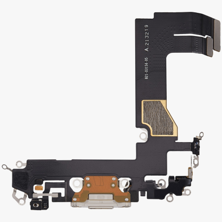 Banda flex cu conector incarcare si microfon iPhone 13 Mini, Starlight (Original SWAP) [1]