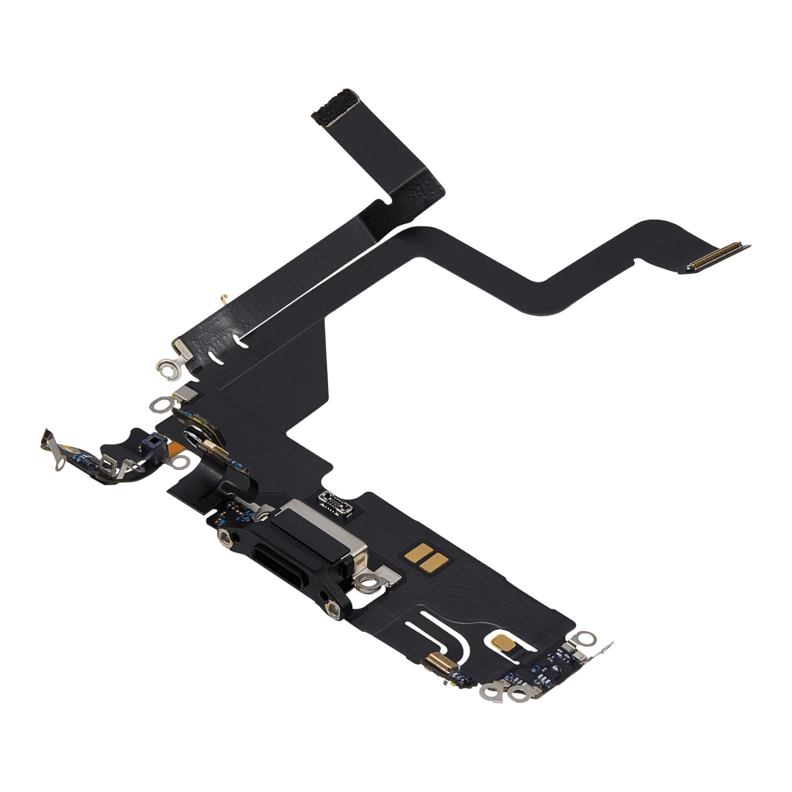 Banda flex cu conector incarcare si microfon iPhone 14 Pro, Negru (Original SWAP) [2]