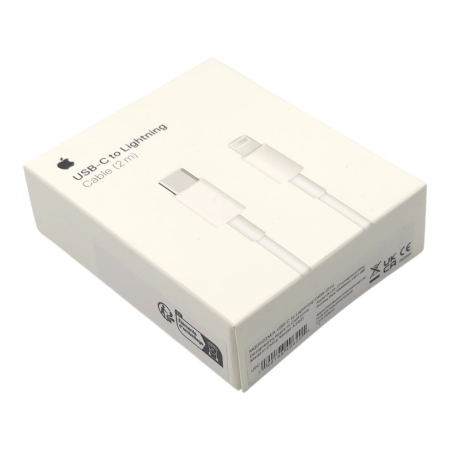 Cablu date si incarcare original iPhone Apple USB-C - Lightning iPhone Apple, 2m,  Alb MQGH2ZM/A [3]