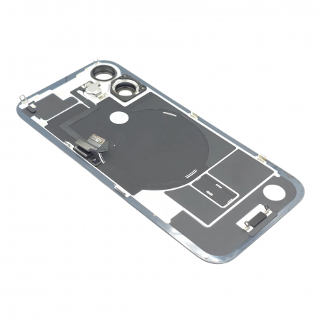 Capac spate iPhone 16, Black - Grade A (Original SWAP) - include blit si încarcare wireless [1]