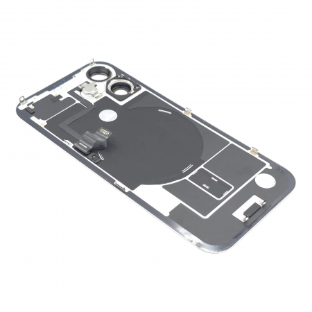 Capac spate iPhone 16, White - Grade A (Original SWAP) - include blit si încarcare wireless [1]