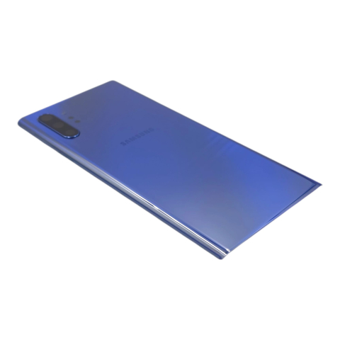 Carcase si capace - Capac spate Samsung Galaxy Note 10 Plus (N975 / N976), Albastru / Aura Blue (Original Service Pack)