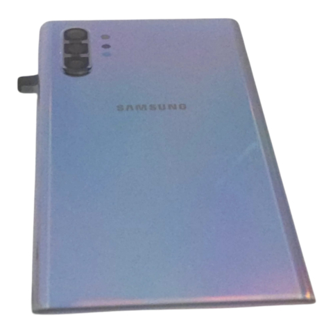 Capac spate Samsung Galaxy Note 10 Plus (N975 / N976), Argintiu / Aura Glow (Original Service Pack) [2]