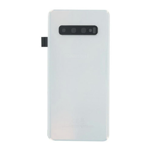 Carcase si capace - Capac spate Samsung Galaxy S10 (G973), Alb / Prism White (Original Service Pack)