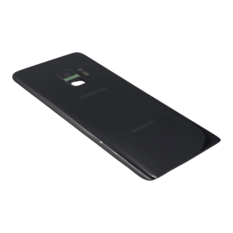 Carcase si capace - Capac spate Samsung Galaxy S9 (G960), Negru / Midnight Black (Original Service Pack)