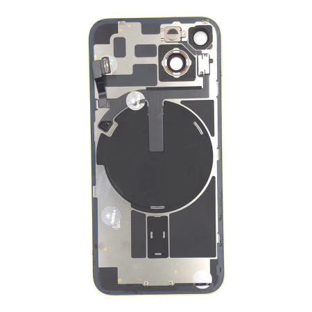 Capac spate iPhone 14, Galben (Yellow) - Grade A (Original SWAP) - include blit si încarcare wireless [1]