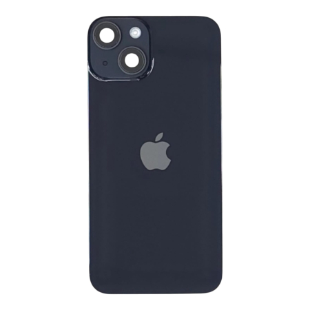 Piese din dezmembrari (SWAP) - Capac spate iPhone 14 Plus, Negru (Black) - Grade A (Original SWAP) - include blit si încarcare wireless