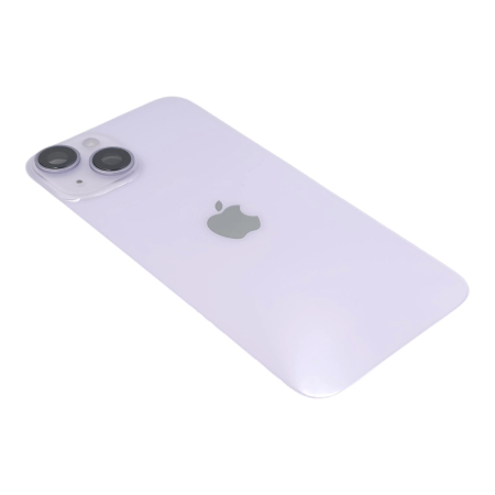 Capac spate iPhone 14, Mov (Purple) - Grade A (Original SWAP) - include blit si încarcare wireless [2]
