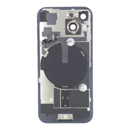 Capac spate iPhone 15, Black Titanium - Grade A (Original SWAP) - include blit si încarcare wireless [1]